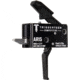 Triggertech Single-Stage Competitive Flat Trigger, Black/Black, AR0-SBB-33-NNF