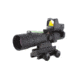 Trijicon ACOG 3x30 Rifle Scope with Dual Illuminated Green Horseshoe Reticle and 4 MOA RMR Sight