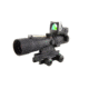 Trijicon ACOG 3x30 Scope, Dual Illuminated Amber Chevron.223 Ballistic Reticle, 9.0 MOA RMR Sight &amp; TA60 Mount TA33-8-RM05