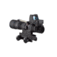 Trijicon ACOG 3x30 Scope, Dual Illuminated Amber Horseshoe/Dot .223 Ballistic Reticle, 4.0 MOA RMR Sight, and TA60 Mount