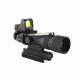 Trijicon ACOG 3x30 Scope, Dual Illuminated Amber Horseshoe/Dot .223 Ballistic Reticle, 4.0 MOA RMR Sight, and TA60 Mount