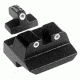 Trijicon Bright &amp; Tough S&amp;W Compact .45 Long Rear Night Sights - Green Front &amp; Green Rear SA10Y