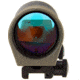 Trijicon 1x42 Reflex Sight, CK-FDE, Amber 4.5 MOA Dot Reticle, ACOG Base with TA51 Fla, 800109