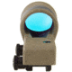 Trijicon 1x42 Reflex Sight, CK-FDE, Amber 6.5 MOA Dot Reticle, ACOG Base with TA51 Fla, 800091