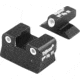 Trijicon Bright &amp; Tough 3 Dot Green Front &amp; Yellow Rear Night Sight Set - Beretta Vertec