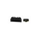 Trijicon Bright &amp; Tough 3 Dot Night Sight Set, Green Front &amp; Rear - For Glock 17/17L/19/22/23/24/26/27/33/34/35/38/39 - GL01