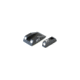 Trijicon Bright &amp; Tough 3 Dot Night Sight Set, Green Front &amp; Yellow Rear - Taurus PT111/132/138/140/145