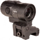 Trijicon MRO HD 3X Red Dot Sight Magnifiers w/Adjustable Height Quick Release, Flip to Side Mount, Black, 2600001