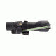 Trijicon 3x24 XB Compact ACOG Crossbow Scope, Dual Illuminated Green Chevron 300-340fps Bolt Drop Reticlew/M16 Carry Handle Base 400143