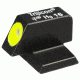 LENGTH=114-#####-Trijicon 45ACP FNH HD Three-Dot Green Tritium Night Sight Set, Yellow, FN Herstal, Front Sight Only FN103-C-600711