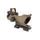 Trijicon 4x32 ACOG ECOS Rifle Scope w/ Backup Iron Sights and Red Dot RMR