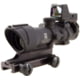 Trijicon 4x32 ACOG Rifle Scope, Center Illuminated Amber Crosshair .223 Reticle w/ Colt Knob Thumbscrew Mount &amp; LED 3.25 MOA Red Dot RMR Type 2, Black, 100556