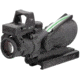Trijicon 4x32 ACOG Rifle Scope, Dual Illuminated Green Crosshair .223 Reticle w/ Colt Knob Thumbscrew Mount &amp; LED 3.25 MOA Red Dot RMR Type 2, Black, 100552