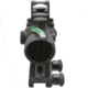 Trijicon 4x32 ACOG Rifle Scope, Dual Illuminated Green Crosshair .223 Reticle w/ Colt Knob Thumbscrew Mount &amp; LED 3.25 MOA Red Dot RMR Type 2, Black, 100552