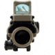 Trijicon 4x32 ACOG Rifle Scope, Dual Illuminated Red Chevron .223 Reticle w/ Colt Knob Thumbscrew Mount &amp; LED 3.25 MOA Red Dot RMR Type 2, Cerakote FDE, 100570