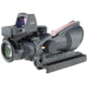 Trijicon 4x32 ACOG Rifle Scope, Dual Illuminated Red Chevron .223 Reticle w/ Colt Knob Thumbscrew Mount &amp; LED 3.25 MOA Red Dot RMR Type 2, Cerakote Gray, 100568