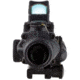Trijicon 4x32 ACOG Rifle Scope, LED Red Crosshair .223 Reticle w/ Colt Knob Thumbscrew Mount &amp; Adjustable LED 3.25 MOA Red Dot RMR Type 2, Black, 100564