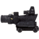 Trijicon 4x32 ACOG Rifle Scope, LED Red Crosshair .223 Reticle w/ Colt Knob Thumbscrew Mount &amp; LED 3.25 MOA Red Dot RMR Type 2, Black, 100558