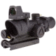 Trijicon 4x32 ACOG Rifle Scope, LED Red Crosshair .223 Reticle w/ Colt Knob Thumbscrew Mount &amp; LED 3.25 MOA Red Dot RMR Type 2, Black, 100558