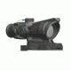Trijicon 4x32 ACOG Scope, Dual Illuminated Red Horseshoe/Dot M855 RCO Reticle w/ LaRue Tactical LT799 Mount, Red TA31-D-100582