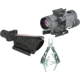 Trijicon ACOG 3.5x35 Dual Ill Rifle Scope w/Mount, Red Crosshair .308 Reticle with Armasight Gen 2+ Day/Night Vision Clip-On System and FREE Gerber Suspension Multi-Plier