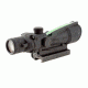 Trijicon ACOG TA11 3.5x35mm Rifle Scope, Black, Green Chevron 5.56x45mm M193 / 55 Grain Reticle, MOA Adjustment, 100293