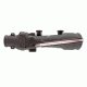 Trijicon ACOG TA11 3.5x35mm Rifle Scope, Black, Red Chevron 5.56x45mm M193 / 55 Grain Reticle, MOA Adjustment, 100291