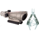 Trijicon ACOG 3.5x35 Nickel Boron Dual Illum. Red Crosshair .223 Ball. Reticle w/ TA51 Mount TA11-D-100204 w/ Gerber Suspension Multi-Plier w/ Open Frame Design 1473