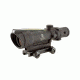 Trijicon TA11F-A ACOG 3.5x35 Rifle Scope - Amber Chevron BAC .223 Flattop Reticle, Flat Top Adapter