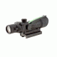 Trijicon ACOG 3.5x35 Rifle Scope, Dual Illuminated Green Chevron .223 Ballistic Reticle w/ TA51 Mount