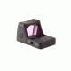 Trijicon ACOG 3.5x35 Scope, Dual Illuminated Green Horseshoe/Dot 5.56mm M249 Ballistic Reticle w/ RCOM-Emount &amp; 6.5MOA Adjustable RMR Sight TA11MGO-M249-RM07