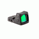Trijicon ACOG 3.5x35 Scope, Dual Illuminated Green Horseshoe/Dot 5.56mm M249 Ballistic Reticle w/ RCOM-Emount &amp; 6.5MOA Adjustable RMR Sight TA11MGO-M249-RM07