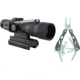 Trijicon ACOG 3x30 Dual Illum. Amber Crosshair 300BLK Ball. Reticle w/TA60 TA33-C-400063 w/ Gerber Suspension Multi-Plier w/ Open Frame Design 1473