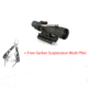 Trijicon ACOG 3x30 Scope, Amber Crosshair .308 WIN Reticle w/ TA60 Mount &amp; Free Gerber Suspension MultiPlier TA33A-12-KIT