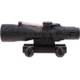 Trijicon ACOG TA33 3x30mm Rifle Scope, Black, Red Horseshoe/Dot 7.62x39mm / 123 Grain Reticle, MOA Adjustment, TA33-C-400134