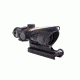 Trijicon ACOG 4x32 Dual Ill Rifle Scope w/Mount, Amber Horseshoe 6.8 Reticle
