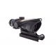 Trijicon ACOG 4x32 Dual Ill Rifle Scope w/Mount, Amber Horseshoe .223 Reticle