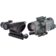 Trijicon ACOG 4x32 Illuminated Rifle Scope, Red Chevron BAC Reticle, Flattop TA51 Mount with Armasight Gen 2+ Day/Night Vision Clip-On System