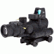 Trijicon ACOG 4x32 LED Illum. Red Crosshair .223 Ballistic Reticle w/ TA51 Mount LED RMR 3.25 MOA Red Dot Sight TA02-RM01