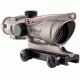 Trijicon ACOG 4x32 Nickel Boron Dual Illuminated Rifle Scope, Horseshoe Reticle