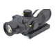 Trijicon ACOG 4x32 Rifle Scope, Black w/TA51 Flattop Mount &amp; Illuminated Green Chevron BAC Reticle