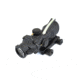 Trijicon ACOG 4x32 Rifle Scope, Black w/TA51 Flattop Mount &amp; Illuminated Green Chevron BAC Reticle