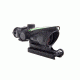 Trijicon ACOG 4x32 Rifle Scope, Black w/TA51 Flattop Mount &amp; Illuminated Green Chevron BAC Reticle