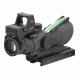 Trijicon ACOG 4x32 Rifle Scope, Dual Ill Green Chevron .223 Ballistic Reticle, 4.0 MOA RMR Sight, TA51 Mount