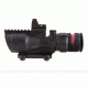 Trijicon ACOG 6x48 Scope w RMR, Red Chevron .500 Reticle TA648RMR-50