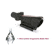 Trijicon ACOG 3.5x35 Dual Ill Rifle Scope w/Mount &amp; FREE Multitool, Red Crosshair .223 Ballistic Reticle