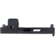 Trijicon Agency AOS and Zev Style Cuts RCR Red Dot Sight Mount, Black, AC32127