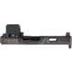 Trijicon Agency AOS and Zev Style Cuts RCR Red Dot Sight Mount, Black, AC32127
