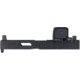 Trijicon Agency AOS and Zev Style Cuts RCR Red Dot Sight Mount, Black, AC32127