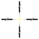 Trijicon Compact Dual Illuminated ACOG Scope, 1.5x24 mm, Amber, Crosshair Reticle, Matte Black, 400335